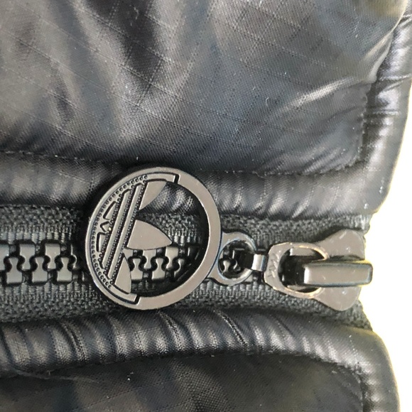 Vintage Men Adidas Trefoil Spell Out Black Vest L - Picture 4 of 8